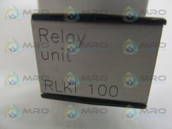 ABB RLKI100 RK682004-BB RELAY UNIT MODULE  UNMP