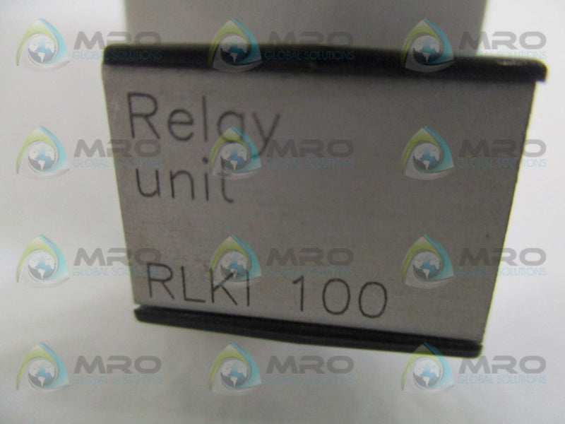 ABB RLKI100 RK682004-BB RELAY UNIT MODULE  UNMP