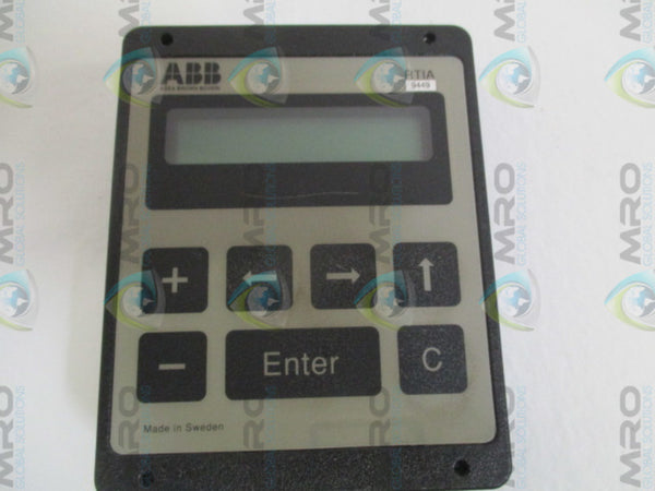 ABB RTIA DISPLAY TERMINAL MODULE  UNMP
