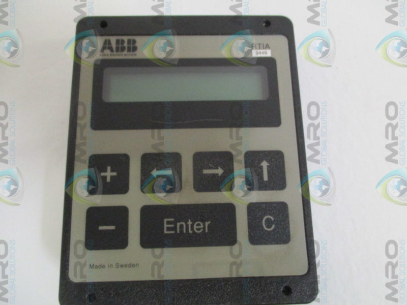 ABB RTIA DISPLAY TERMINAL MODULE  UNMP