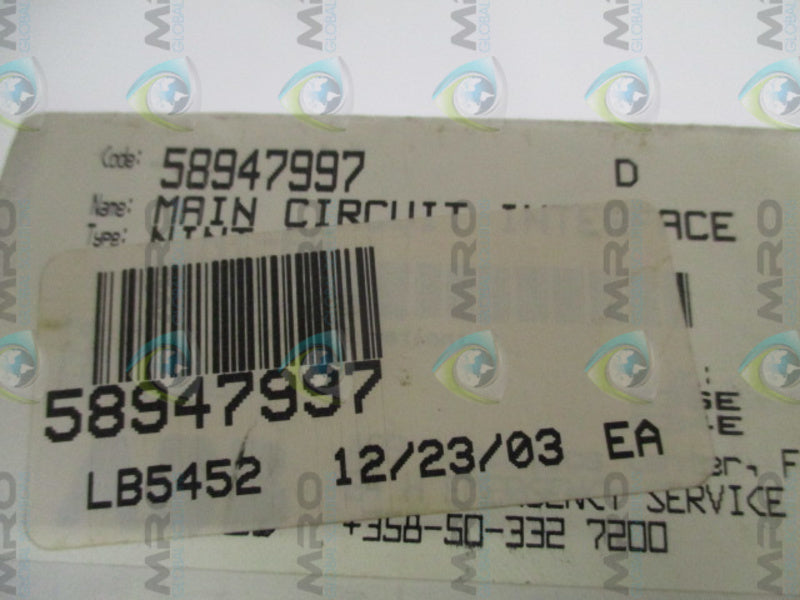 ABB NINT-66 58947997  NSFS