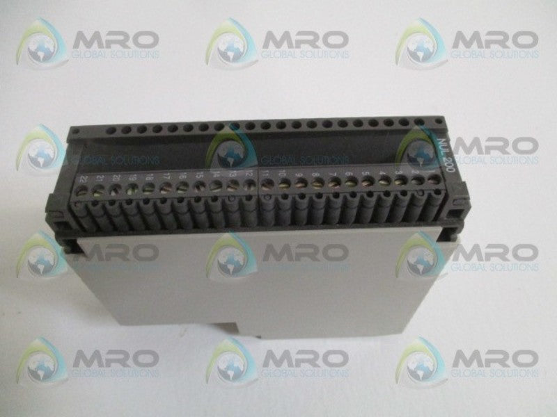 AEG MODICON NUL200 4130-042.244865 BLANK CARD (MISSING TERMINAL)  NSMP