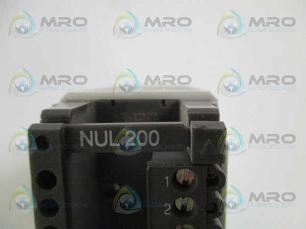 AEG MODICON NUL200 4130-042.244865 BLANK CARD (MISSING TERMINAL)  NSMP