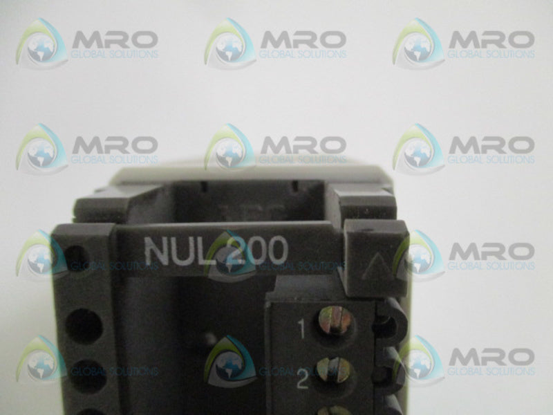 AEG MODICON NUL200 4130-042.244865 BLANK CARD (MISSING TERMINAL)  NSMP