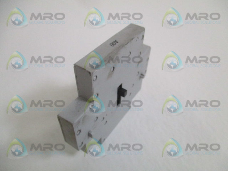 ALLEN BRADLEY 100-MCA00 SER. A AUXILIARY CONTACT  UNMP