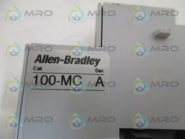 ALLEN BRADLEY 100-MCA00 SER. A AUXILIARY CONTACT  UNMP
