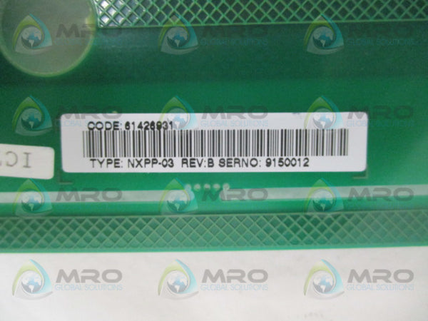 ABB NXPP-03 61426931 CONTROL DISTRIBUTION BOARD  NSNP