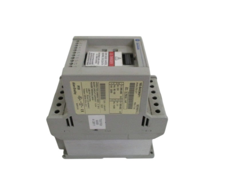 ALLEN BRADLEY 160-BA03NSF1 SER. C F/W 7.04 SPEED CONTROLLER (NO KEYPAD)  UNMP