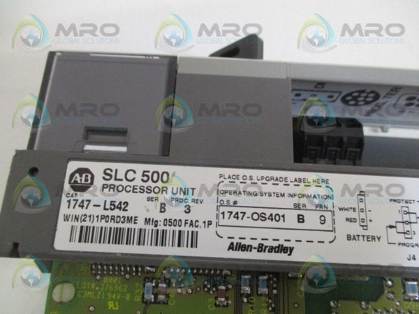 ALLEN BRADLEY 1747-L542 SER. B F/W 9  UNMP