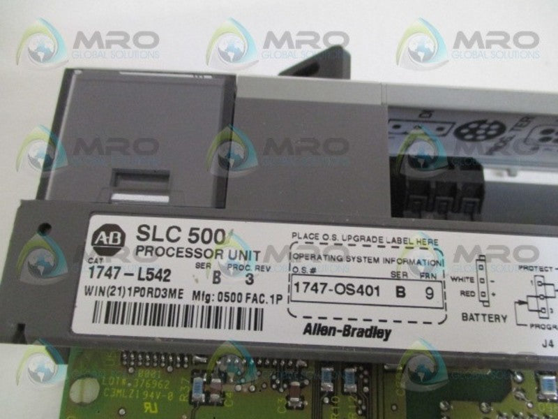 ALLEN BRADLEY 1747-L542 SER. B F/W 9  UNMP