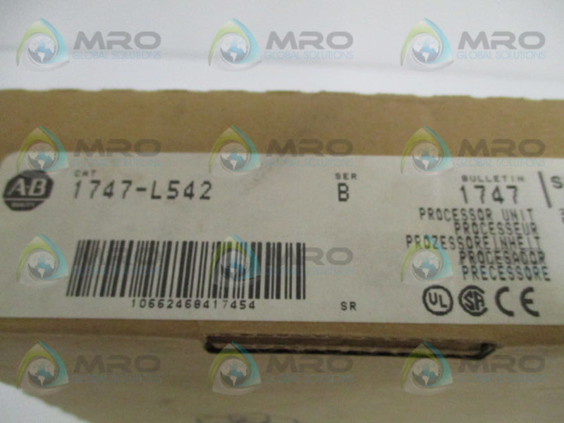 ALLEN BRADLEY 1747-L542 SER. B F/W 5  NSMP