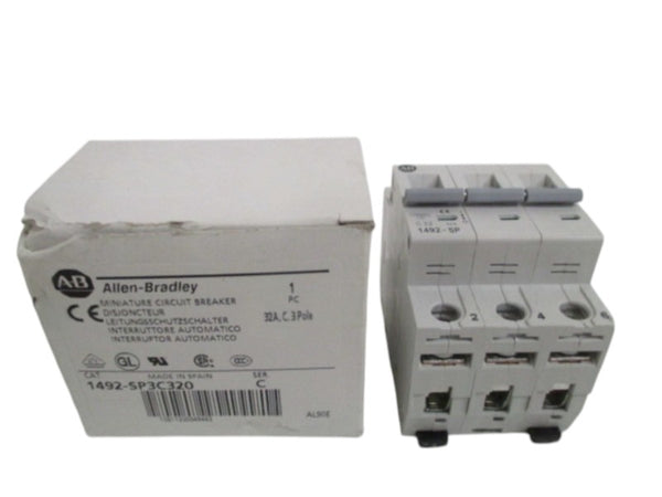 ALLEN BRADLEY 1492-SP3C320 SER. C CIRCUIT BREAKER 32A  NSMP