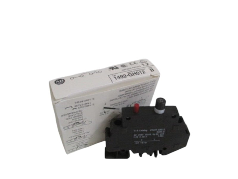 ALLEN BRADLEY 1492-GH012 SER. B CIRCUIT BREAKER 1.2A  NSMP