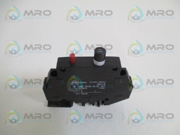 ALLEN BRADLEY 1492-GH012 SER. B CIRCUIT BREAKER 1.2A  NSMP