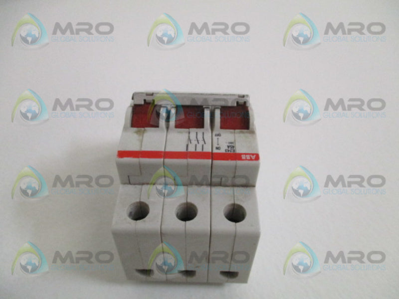ABB E24345A CIRCUIT BREAKER 45A  UNMP