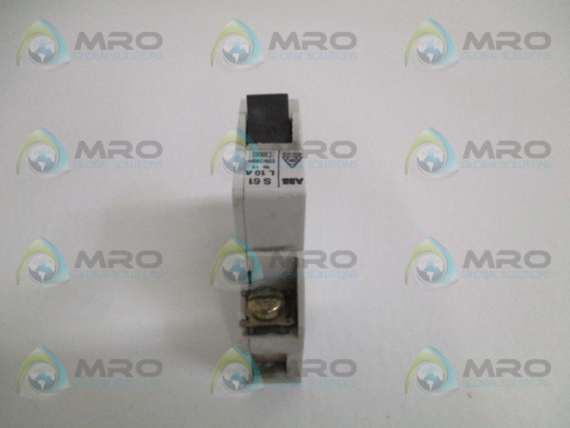 ABB S61-L10A CIRCUIT BREAKER 10A  UNMP