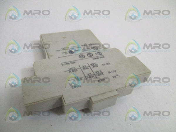 AEG HS9.11 AUXILIARY CONTACT BLOCK  UNMP
