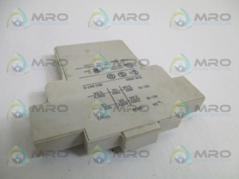 AEG HS9.11 AUXILIARY CONTACT BLOCK  UNMP