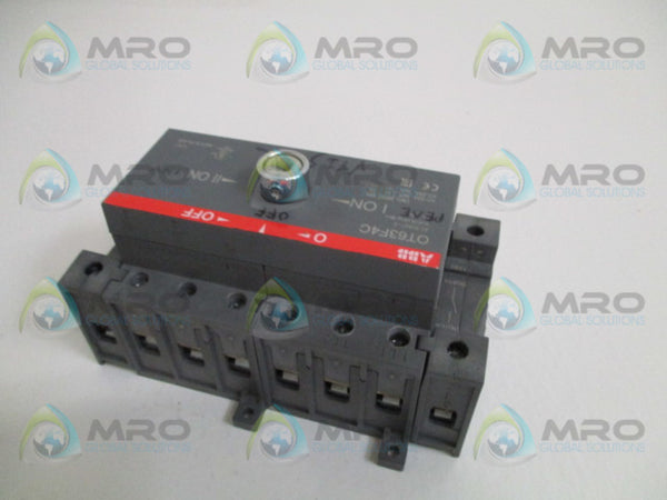 ABB OT63F4C DISCONNECT SWITCH  UNMP