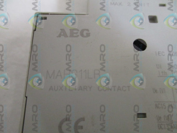 AEG MAHS11LR AUXILIARY CONTACT BLOCK  UNMP