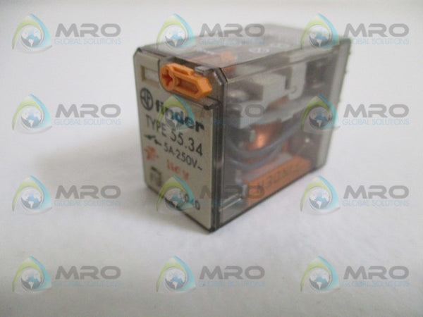 FINDER 55.34 RELAY 110VAC  UNMP