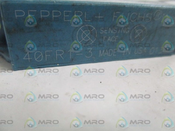 PEPPERL+FUCHS 40FR1-3 MAGNETIC SENSOR (AS PICTURED) UNMP