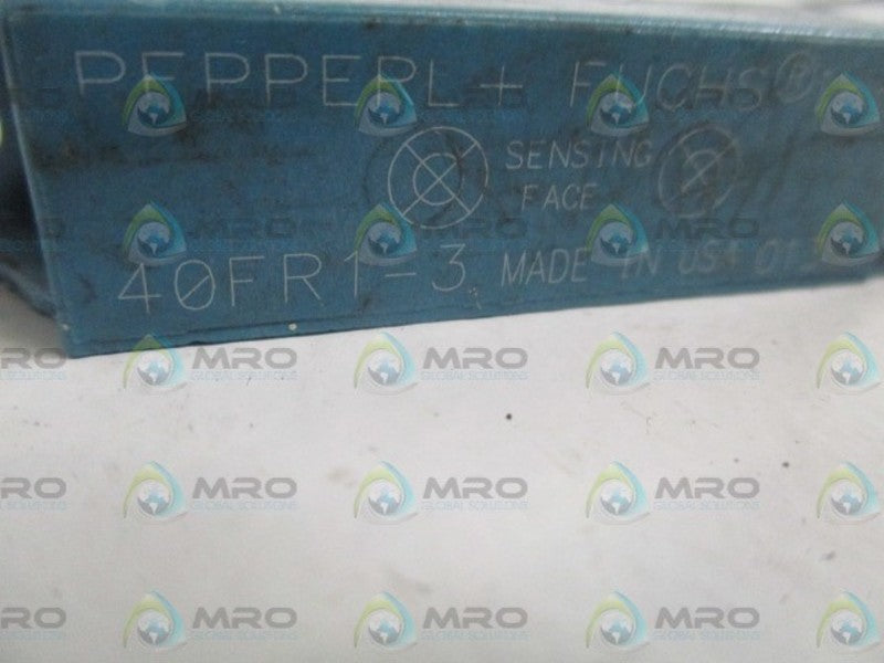 PEPPERL+FUCHS 40FR1-3 MAGNETIC SENSOR (AS PICTURED) UNMP