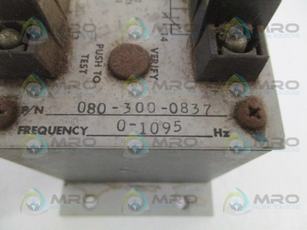 AIRPAX 080-300-0610 PRECISION CONTROL TACHOMETER  UNMP