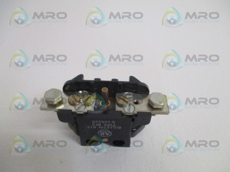 ALLEN BRADLEY X-165625 OVERLOAD RELAY  UNMP