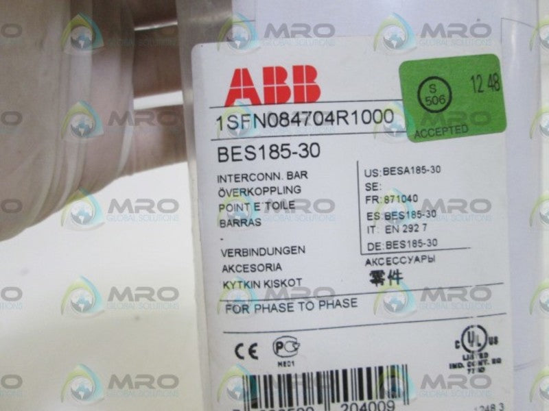 ABB INTERCONN. BAR BES185-30  1SFN084704R 1000  NSNP IN BAG