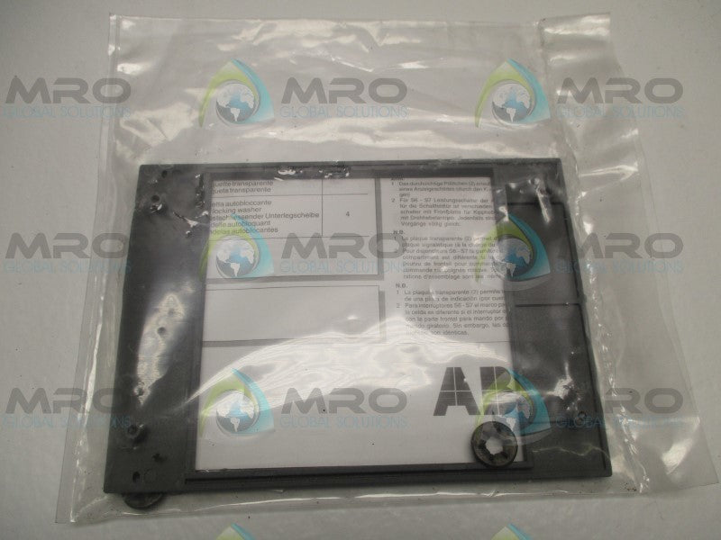 ABB SACE Isomax S 601778/482 FRONT PANEL  NSMP
