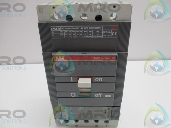 ABB SACE ISOMAXS5N400 1SDA017716R1 CIRCUIT BREAKER 400A  NSMP