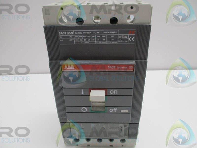 ABB SACE ISOMAXS5N400 1SDA017716R1 CIRCUIT BREAKER 400A  NSMP