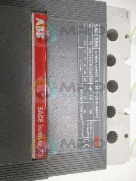 ABB SACE ISOMAXS5N400 1SDA017716R1 CIRCUIT BREAKER 400A  NSMP