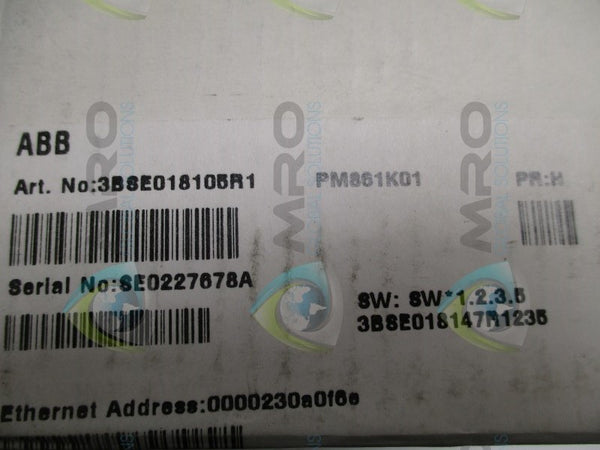 ABB AC800M 3BSE018105R1  NSFS