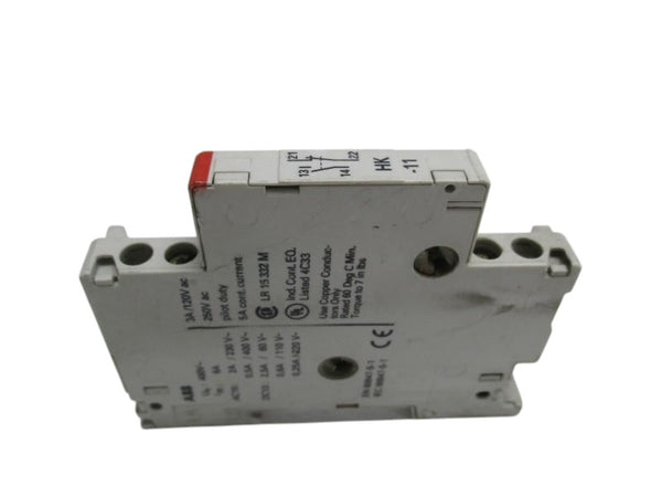 ABB HK-11 AUXILIARY CONTACT  UNMP