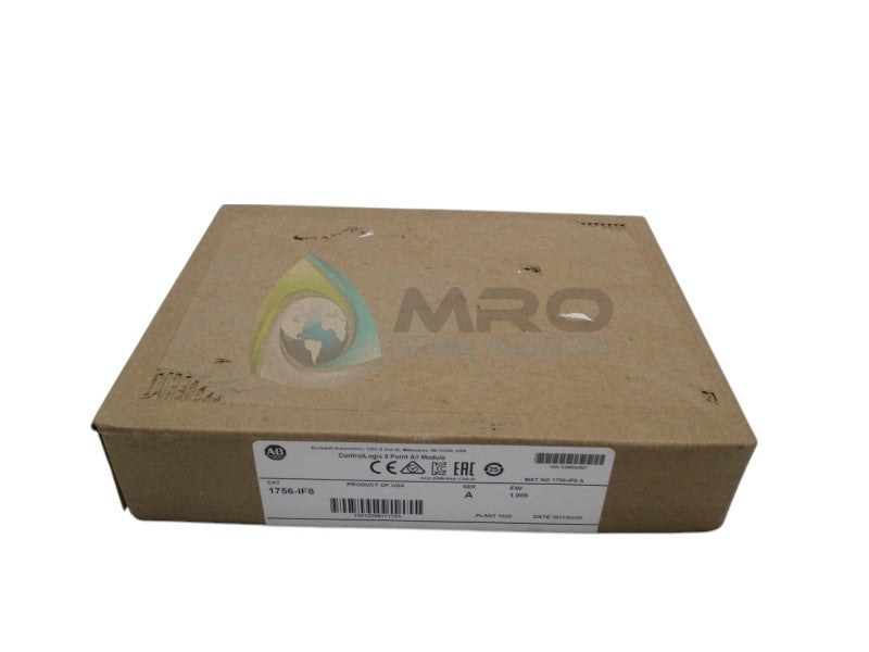 ALLEN BRADLEY 1756-IF8 SER. A F/W 1.005 DATE: 2017  NSFS