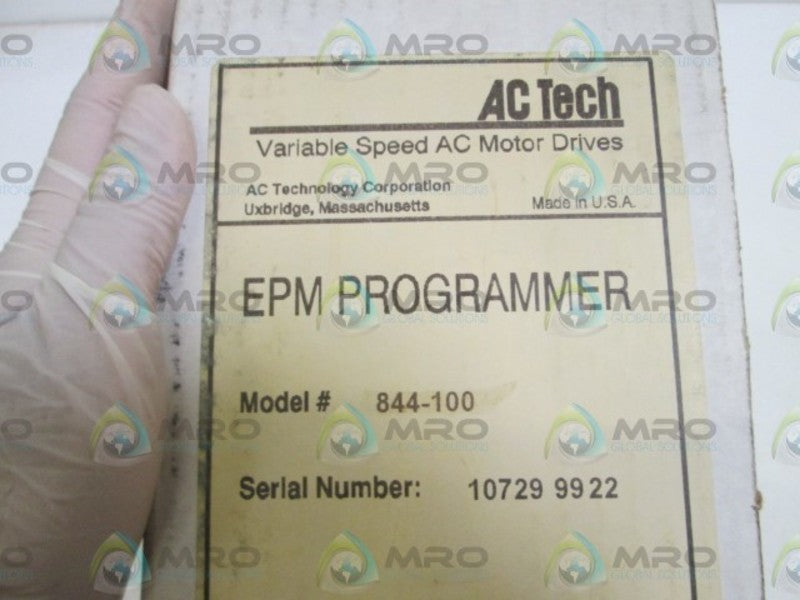 AC TECH EPM PROGRAMMER 844-100  NSMP