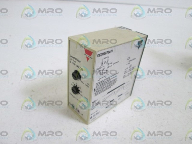 CARLO GAVAZZI LEVEL RELAY S1781567244V  UNMP