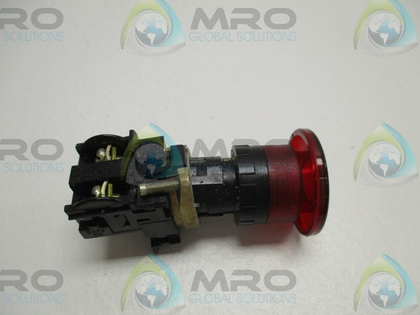 ALCOSWITCH RM145-2 RED PUSBUTTON SWITCH  NSMP