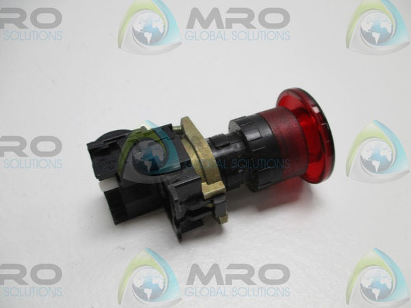ALCOSWITCH RM145-2 RED PUSBUTTON SWITCH  NSMP