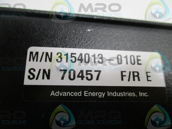 ADVANCED ENERGY 3154013-010E PLASMA PROCESS CONTROLLER  NSNP