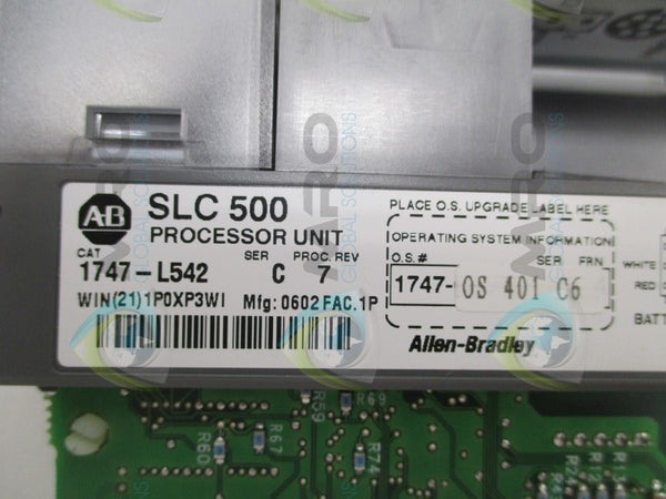 ALLEN BRADLEY 1747-L542 SER. C F/W C6 (NO KEY)  NSNP