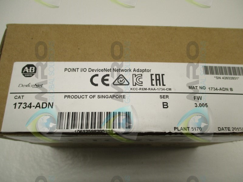 ALLEN BRADLEY 1734-ADN SER. B F/W 3.005  NSMP