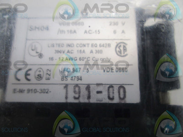 AEG SH04-22E CONTACTOR RELAY 230V  NSNP