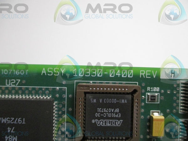 ADEPT TECH 10330-0400 4-AXIS INTERFACE BOARD  UNMP