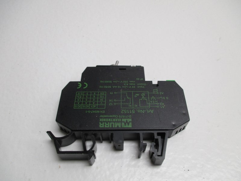 MURR ELEKTRONIK 51152 TOGGLE SWITCH OUTPUT RELAY  NSMP