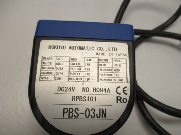 HOKUYO AUTOMATIC PBS-03JN RPBS101 24VDC NSMP