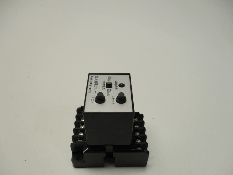 FUJI ELECTRIC EL40PO EARTH LEAKAGE PROTECTIVE RELAY  UNMP