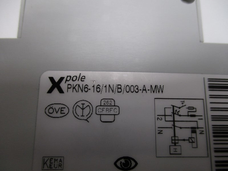 KLOCKNER MOELLER PKN6-16-1N-B/003-A-MW CIRCUIT BREAKER 16A  UNMP